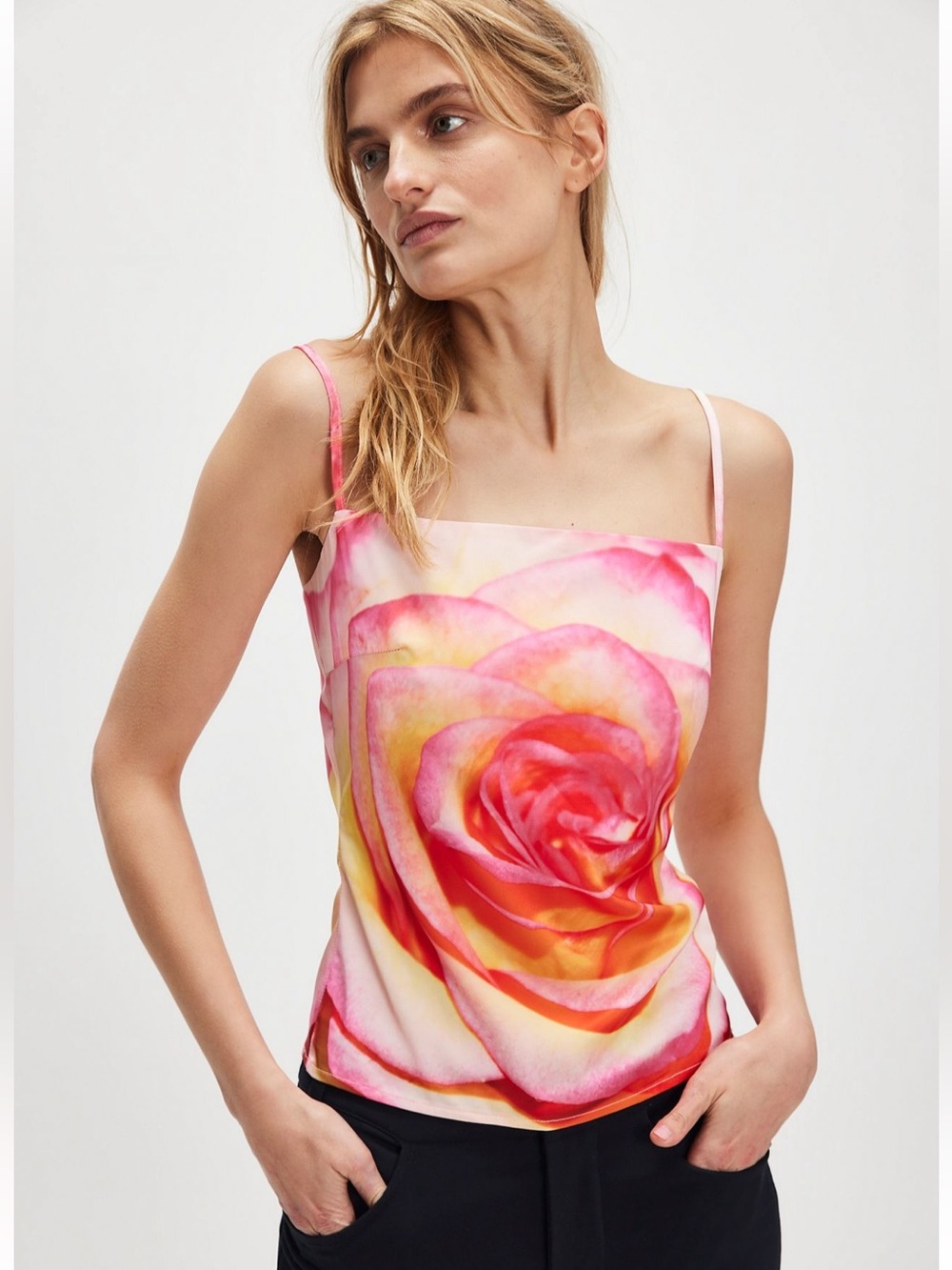 NWT Free People Rose-Graphic Tyler McGillavery Charlie Tank